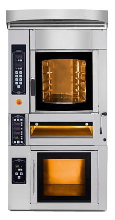 Elektryczny piec piekarniczy Resto Quality PM-D-K 5+4 - widok z przodu